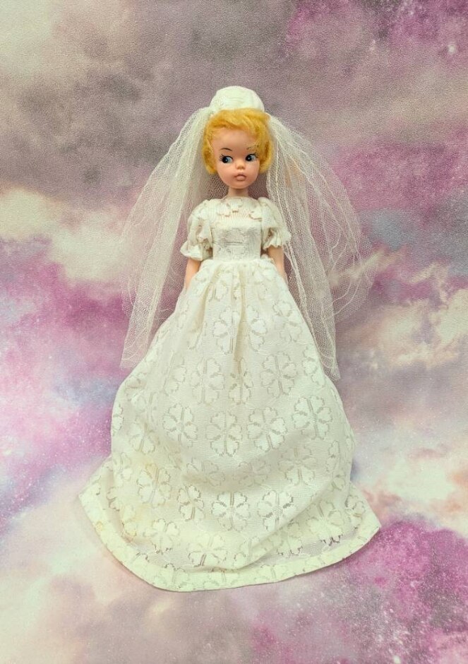 Vintage Bride Doll