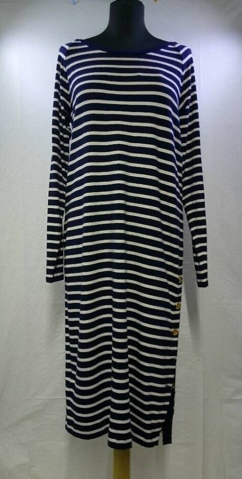 Ralph Lauren Dress Blue/white Size: M