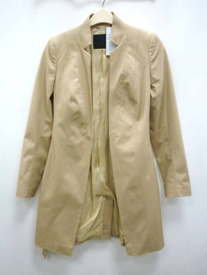 Richmond Coat Fawn Size: 4