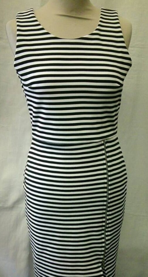 No Brand Label Dress Black And White Size: S