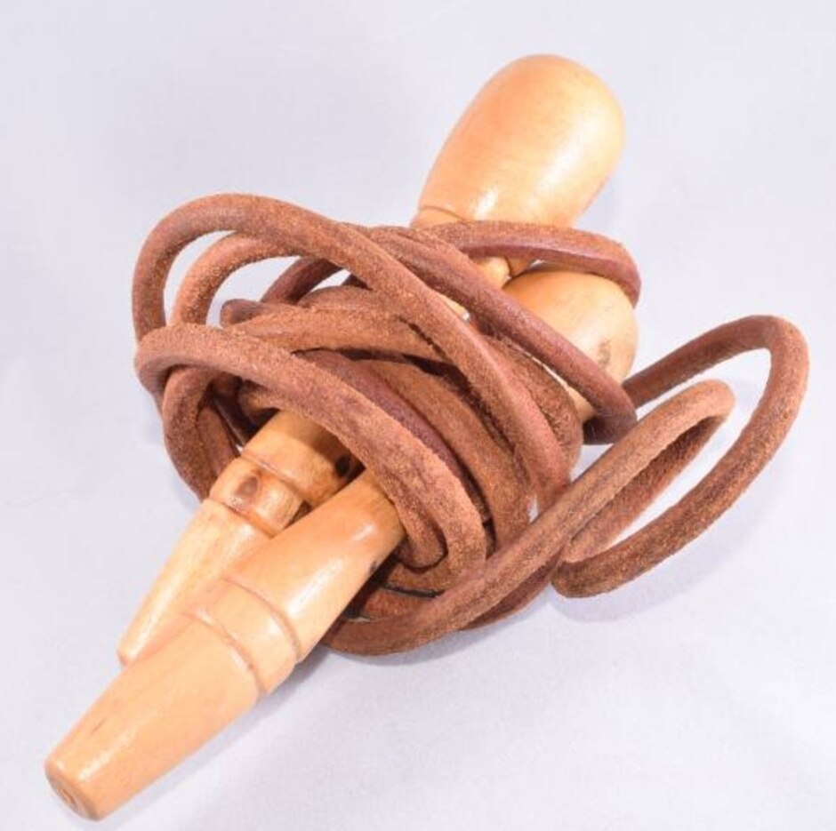 Leather Fitness Skipping Rope