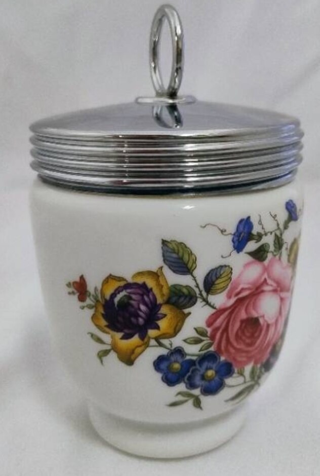 Royal Worcester Bournemouth Pattern King Size Egg Coddler