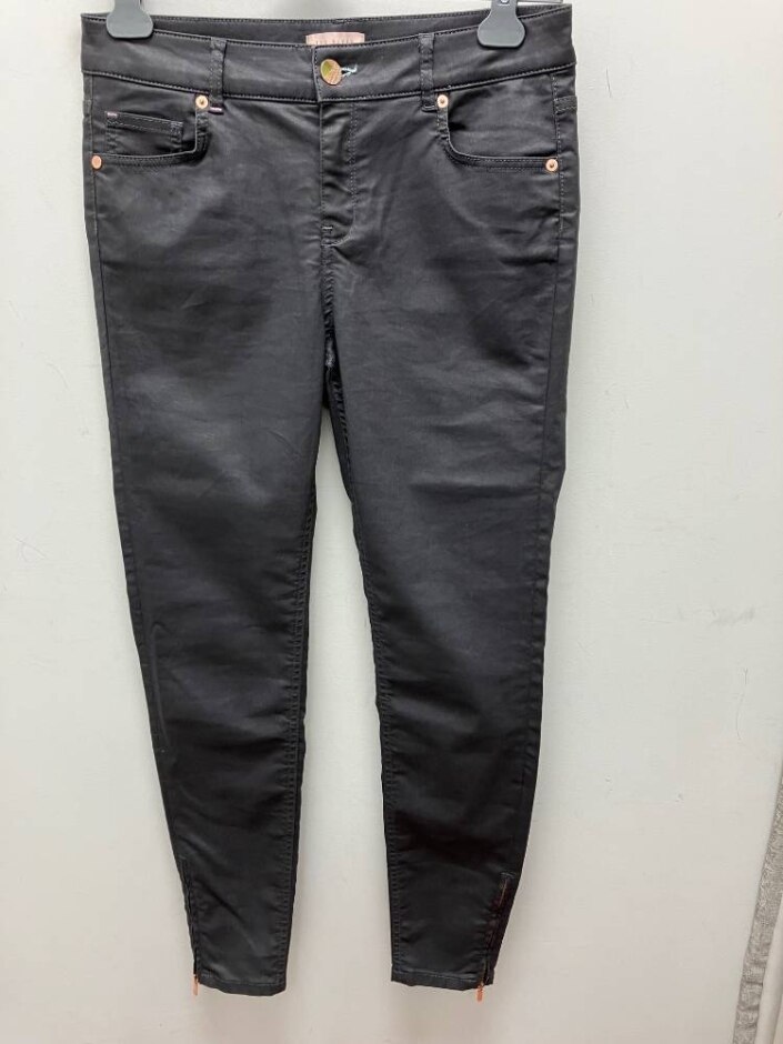 Ted Baker Skinny Stretch Jeans Charcoal Size: 28