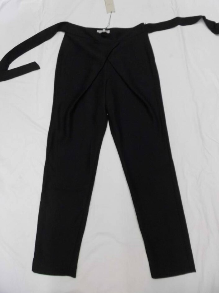 Hobbs Sundas Dress/evening Trousers Black Size: 8