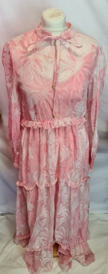 George W. Davies Gwd Occasion Dress Pink Size: 12