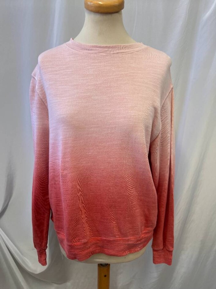 M&s Marks & Spencer Long Sleeved Lightjumper Pink Size: Xs
