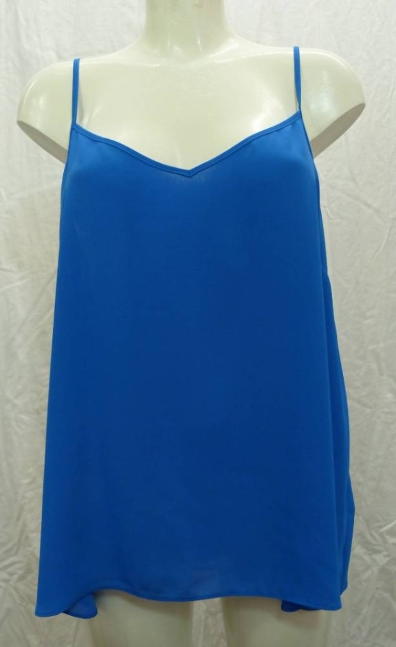 Primark Strappy Top Bright Blue Size: 18