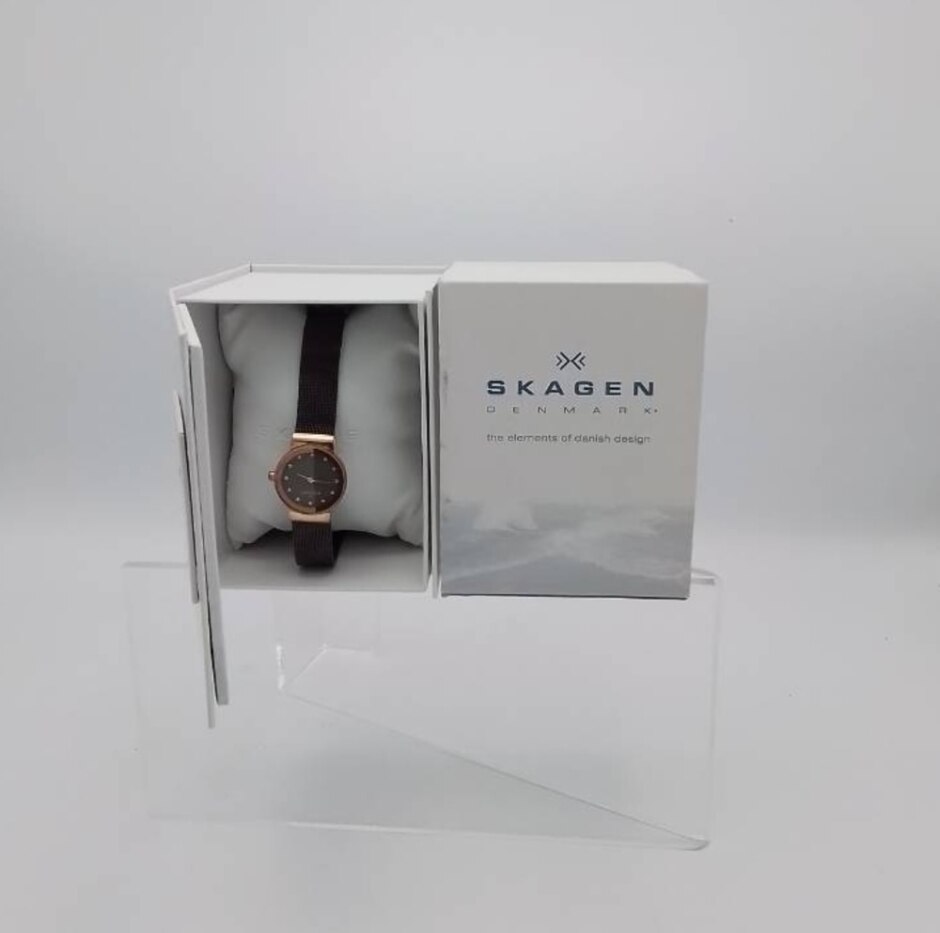 Untested New Skagen Watches Skagen Ladies Freja Black Watch