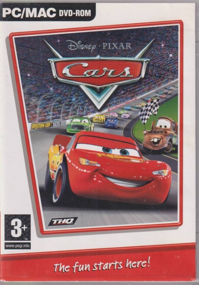 Cars Pc/mac Dvd-rom