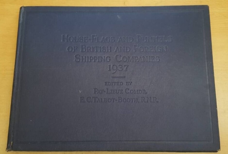 House-flags And Funnels Of British And Foreign Shipping Companies