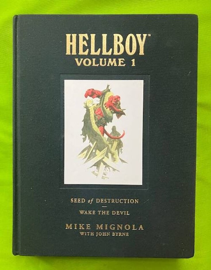 Hellboy Library Edition, Volume 1: Seed Of Destruction And Wake The Devil -  Mike Mignola (2008)