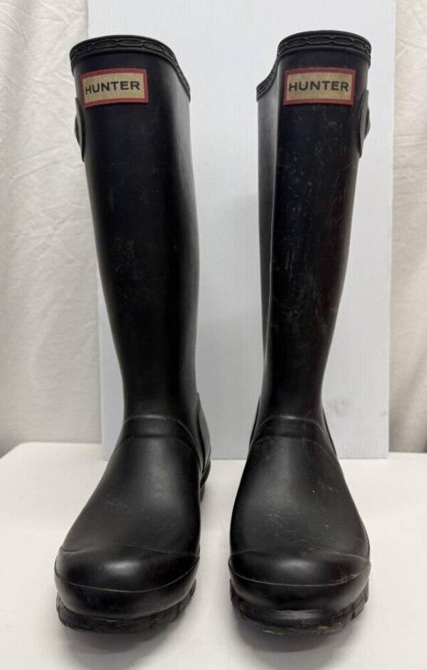 Hunter Kids Matt Black Jft6000rma Boots Children's Eu Size 35 36 Black