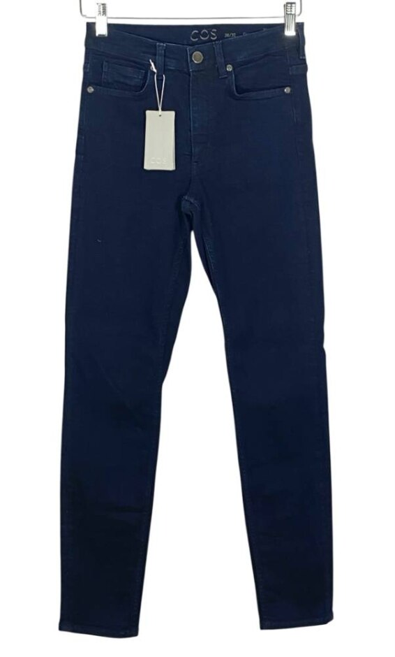 Cos Bnwt Ankle Length Skinny Jeans Black Size: 8
