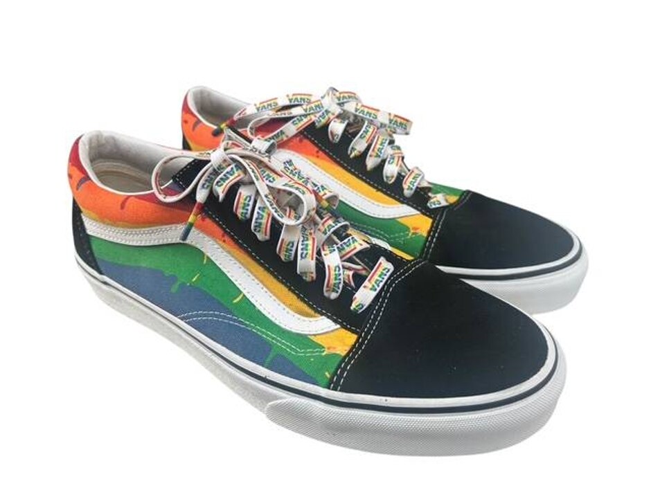 Vans Old Skool Rainbow Drip Shoes