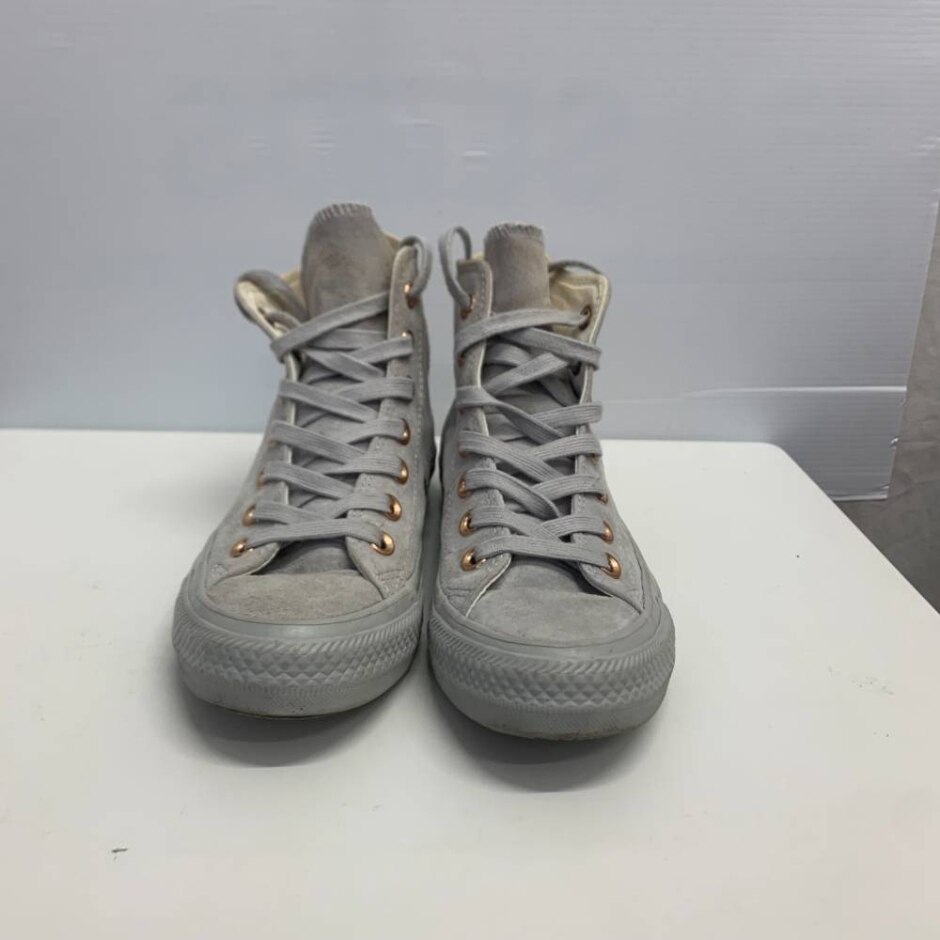 Converse All Star Converse Shoes Uk3 Grey Size: 6 - 7 Years