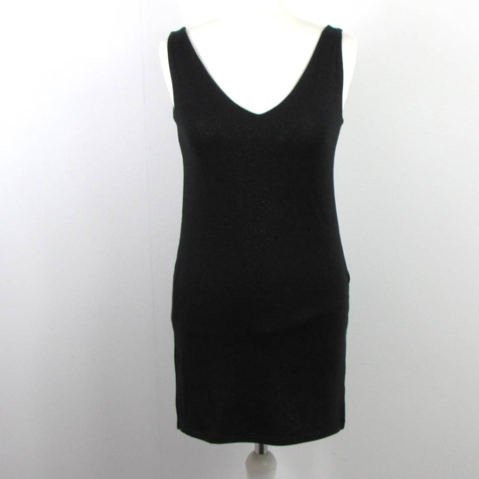 *new* M&s Marks & Spencer Vest Top Black Sparkly Size: 6