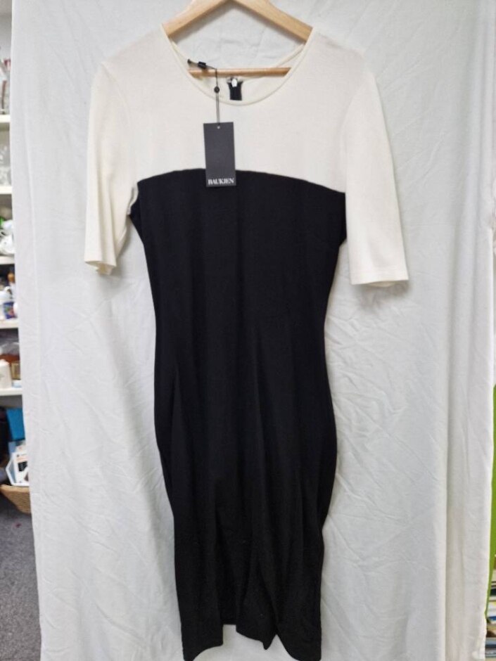 Baukjen Lexden Shift Dress Black Size: 14