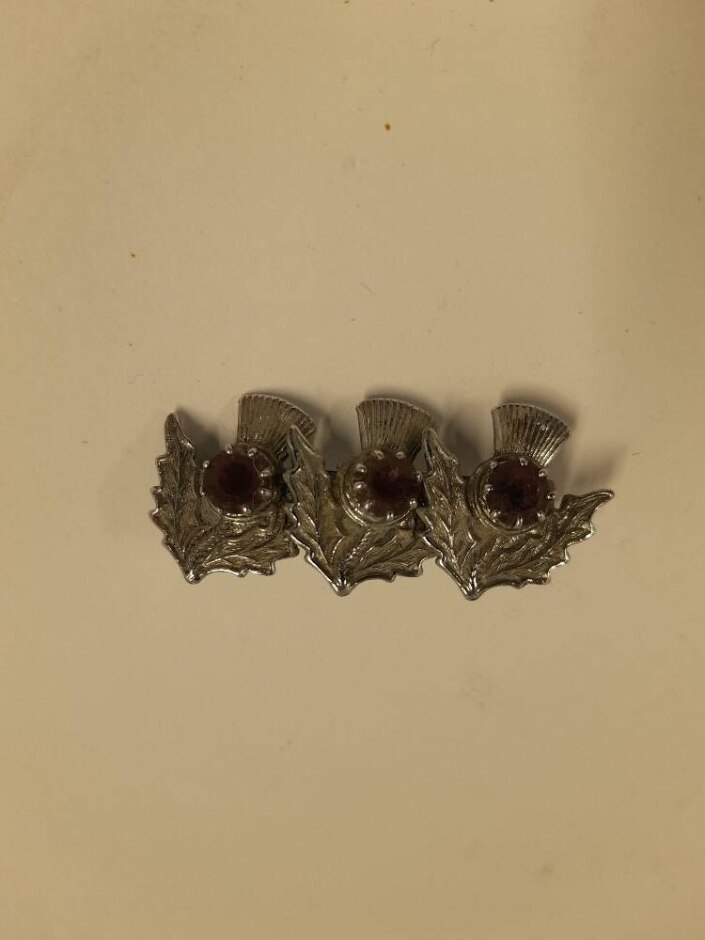 Thistle Brooch