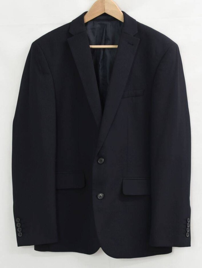 Fellini 2 Button Suit Jacket Navy Size: 38" Chest
