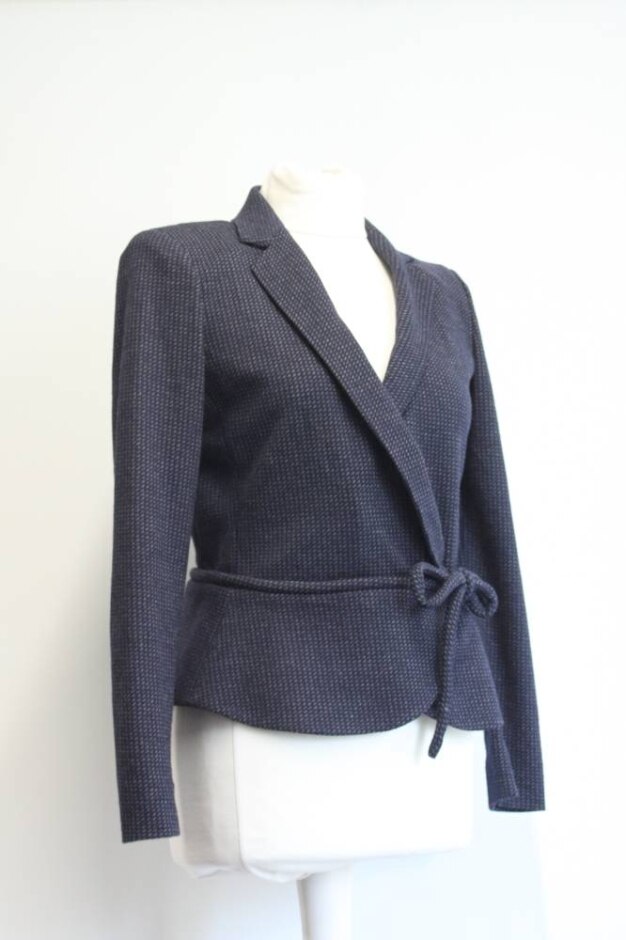 Emporio Armani Jacket Blue Size: 16