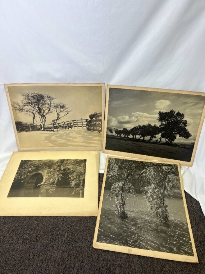 Bundle Of A3 Original C.r.r Robson Darkroom Developed Photographs