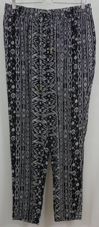Peacocks Trousers Black Size: 16