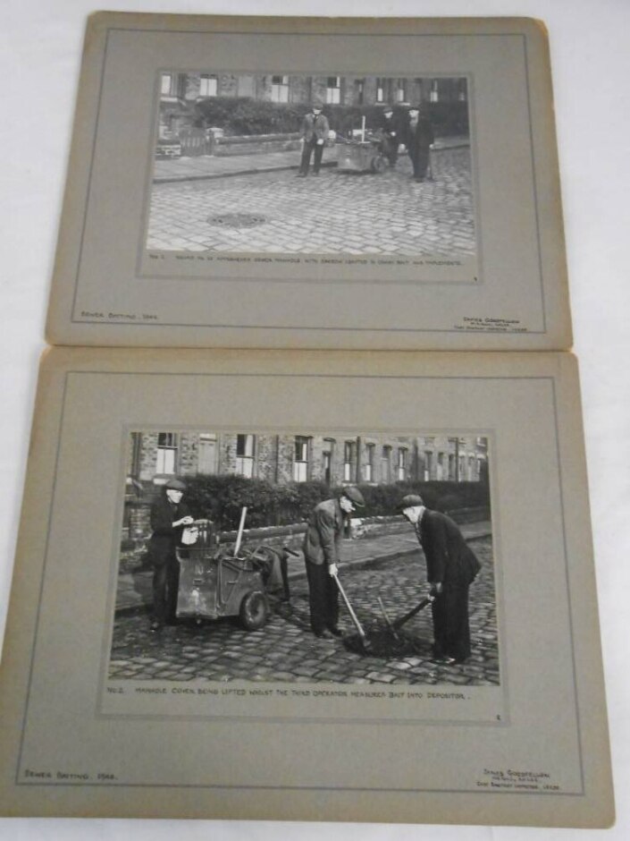 Sewer Baiting - Leeds Sanitary Dept. 1944