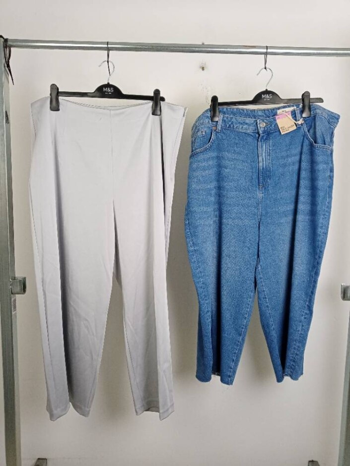 M&s Marks & Spencer 2pcs Short Trouser Bundle Multicoloured Size: 22