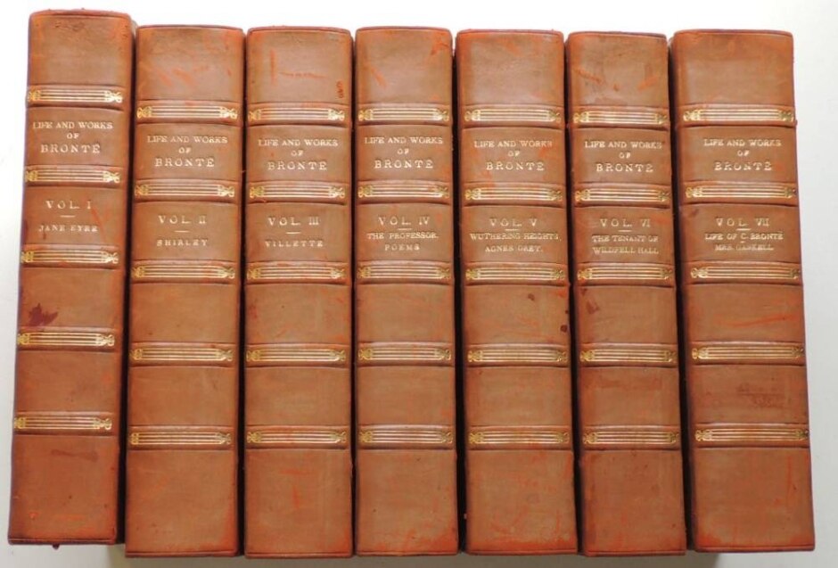 The Life and Works of Charlotte Bronte and her Sisters 7 vols #39 The