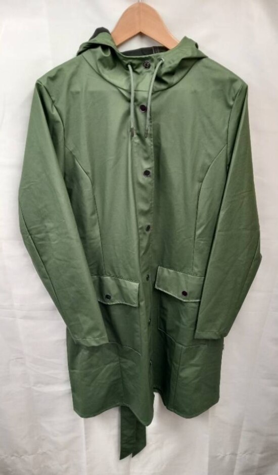 Rains Ladies' Raincoat  Green Size: M