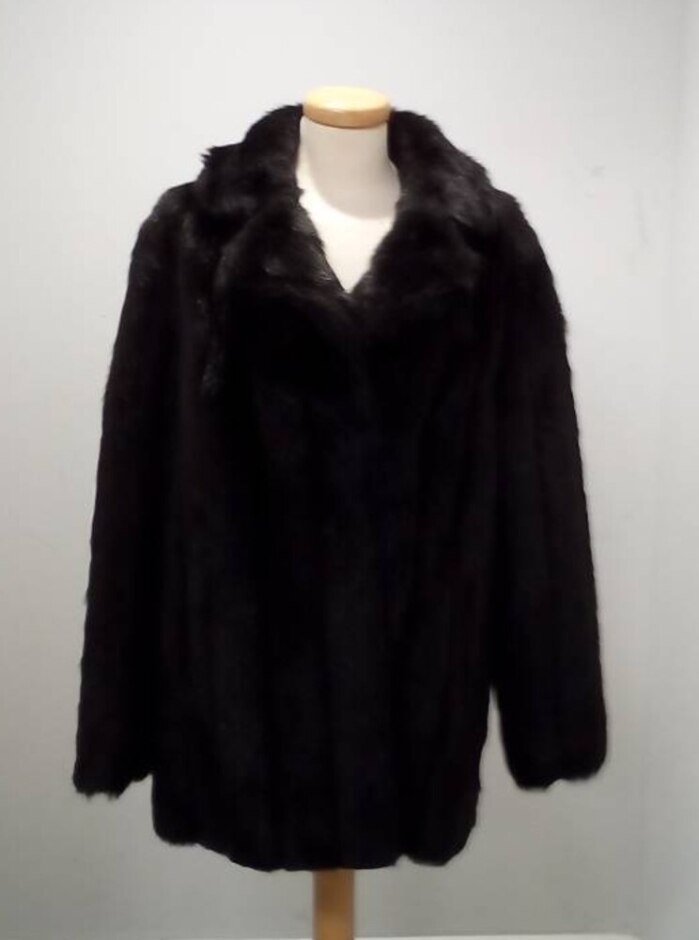 Unbranded Vintage Faux Fur Jacket Brown Size: 18