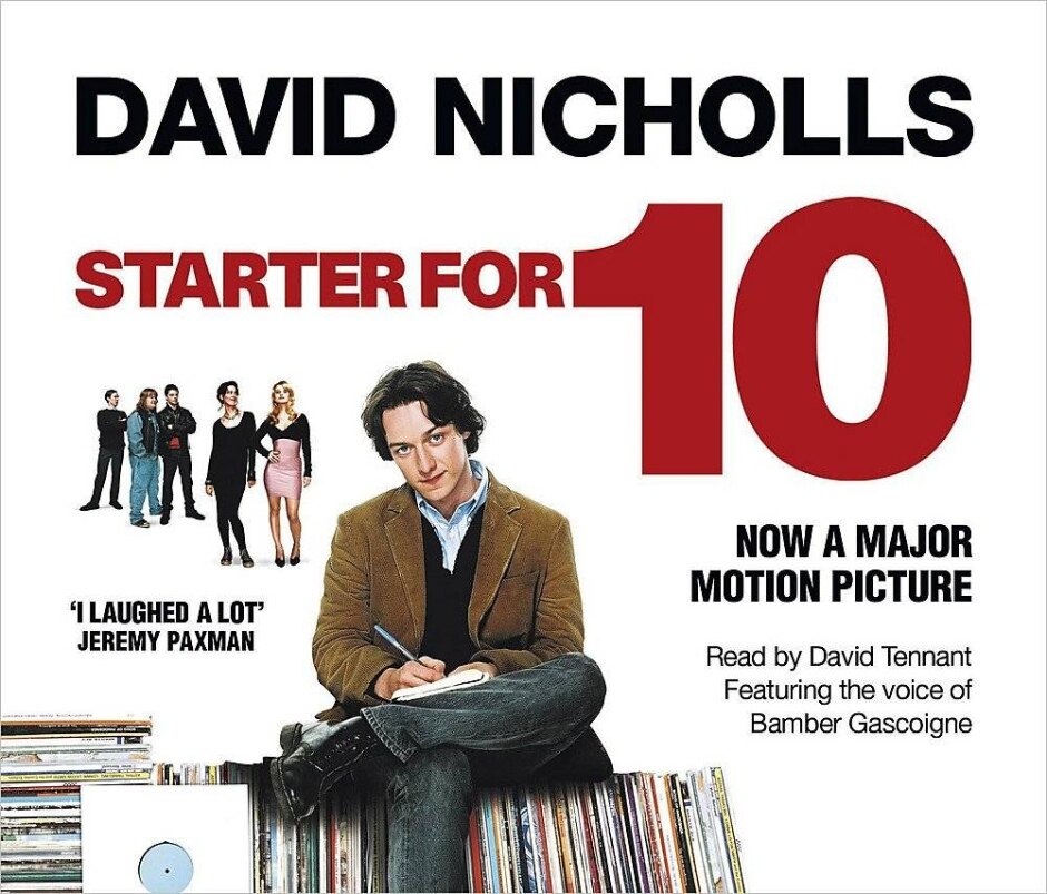 Starter For Ten By David Nicholls