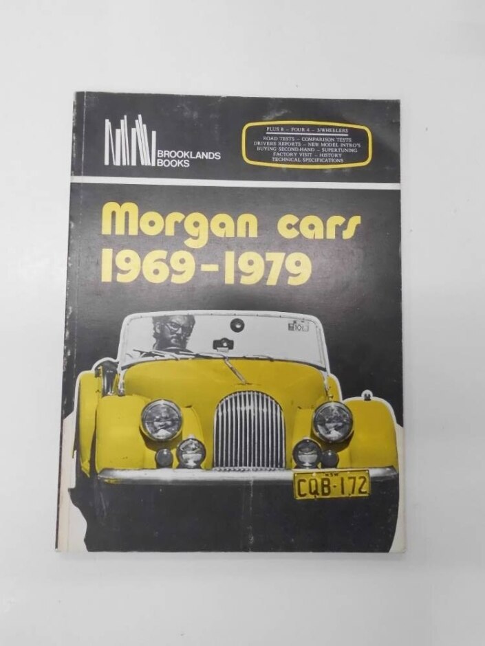 Morgan Cars 1969-1979. Compiled By R.m. Clarke. Brooklands Books