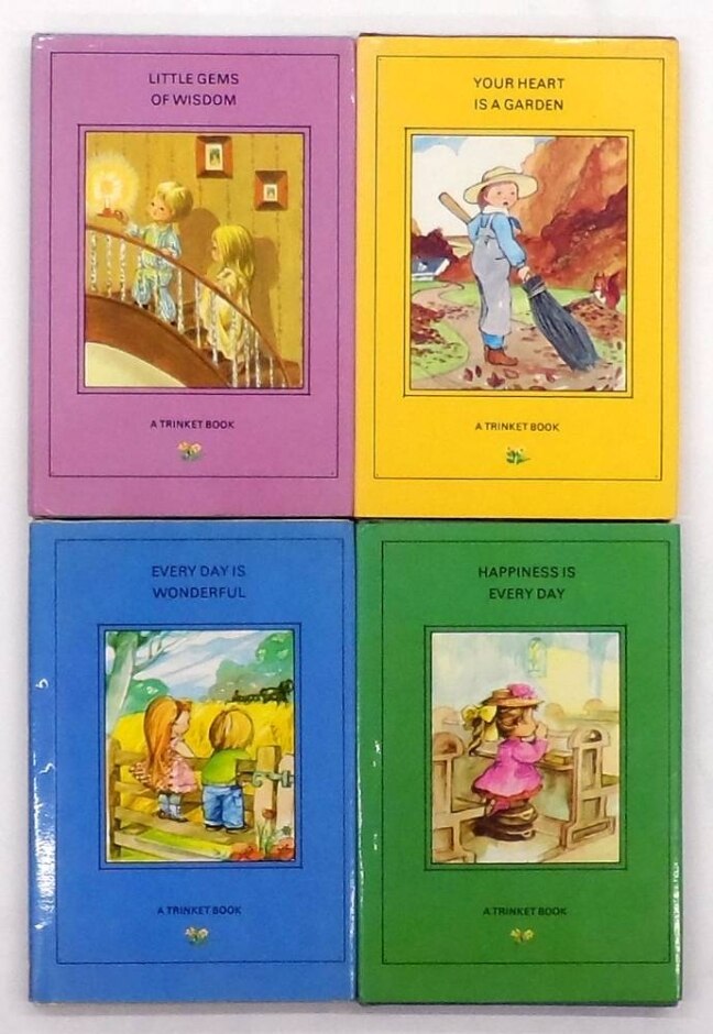 Collection Of 4 Trinket Books For Children