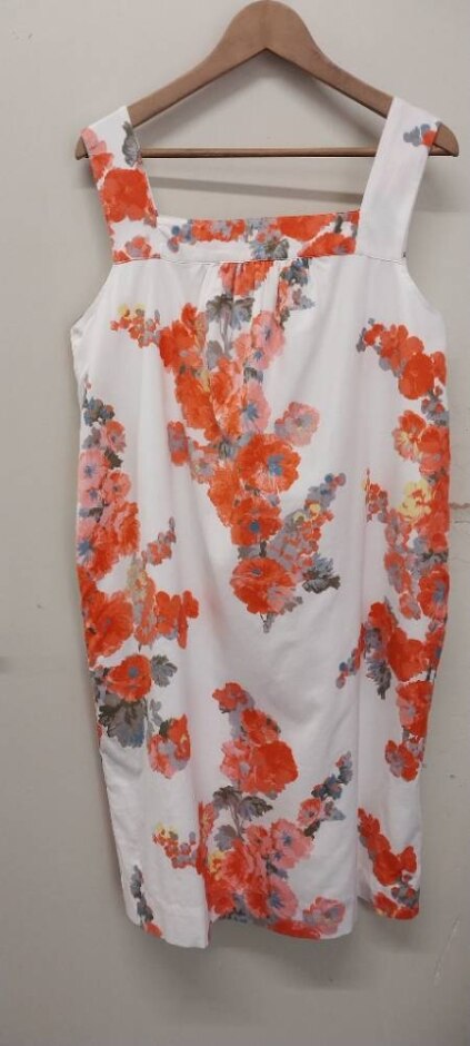 Joules Summer Dress White Size: 12
