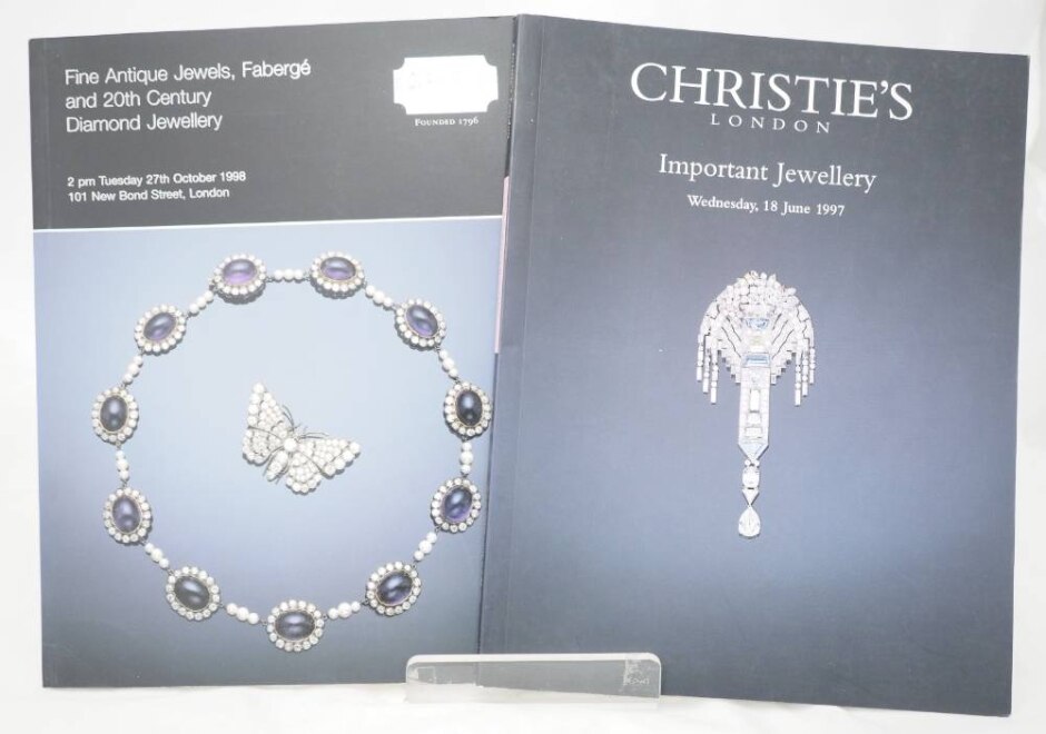 Collection Of Four Auction Catalogues For Jewellery