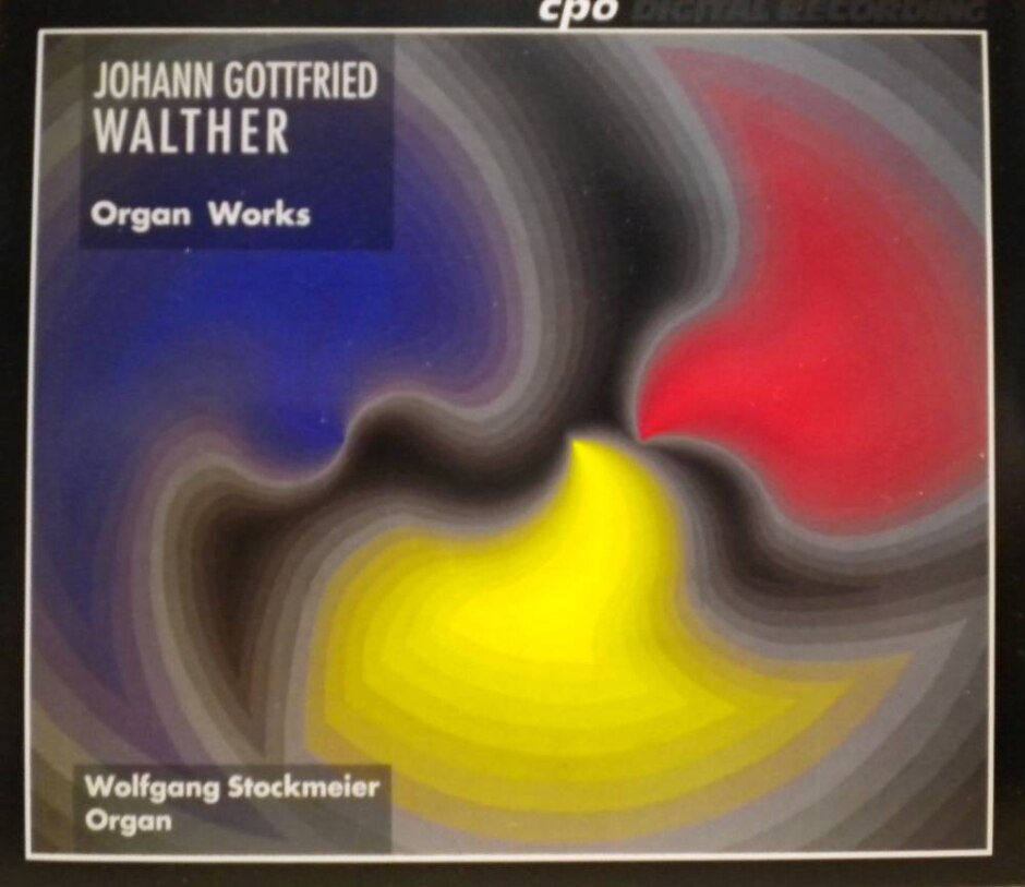 Wolfgang Stockmeier Plays Walther 'organ Works' , "cpo" 1991 3cds Org. (recd. Germany Sep'90)