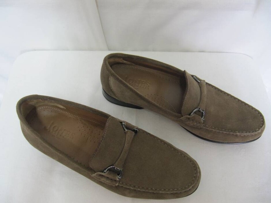 Jones Ramsgate Suede Loafers Uk Size 7. Leather Soles