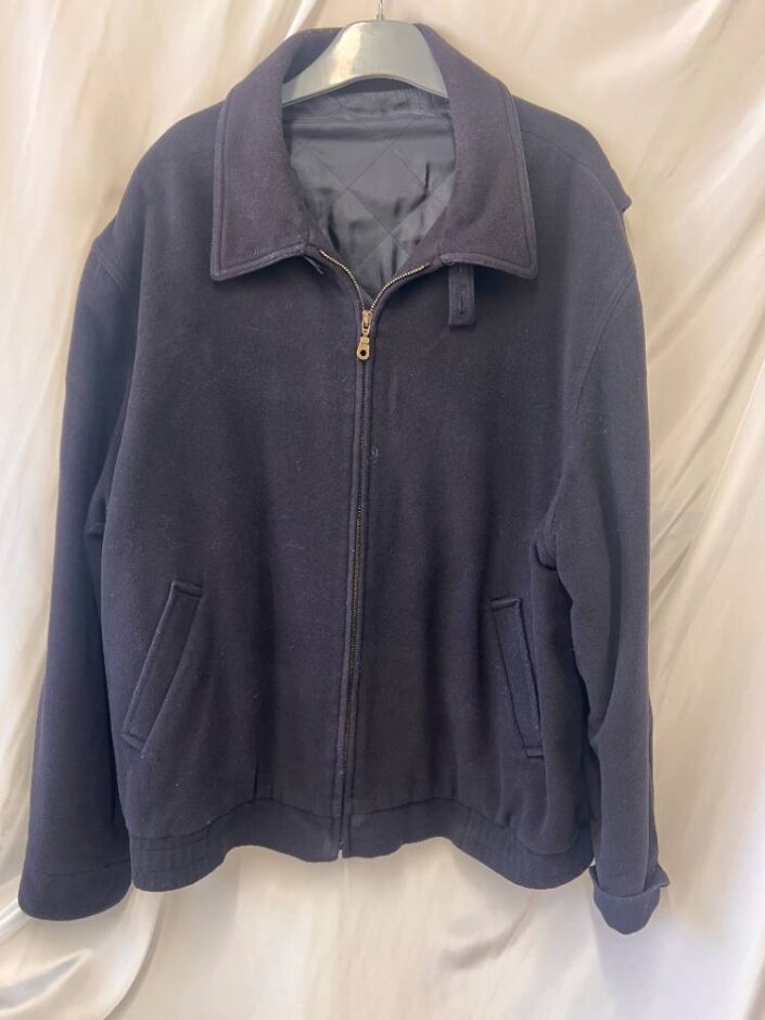 Bhs Mens Jacket Navy Size: L