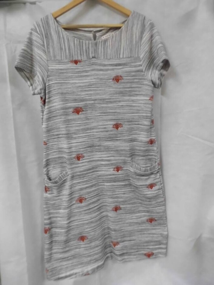 White Stuff Tunic Dress Grey Size: 14