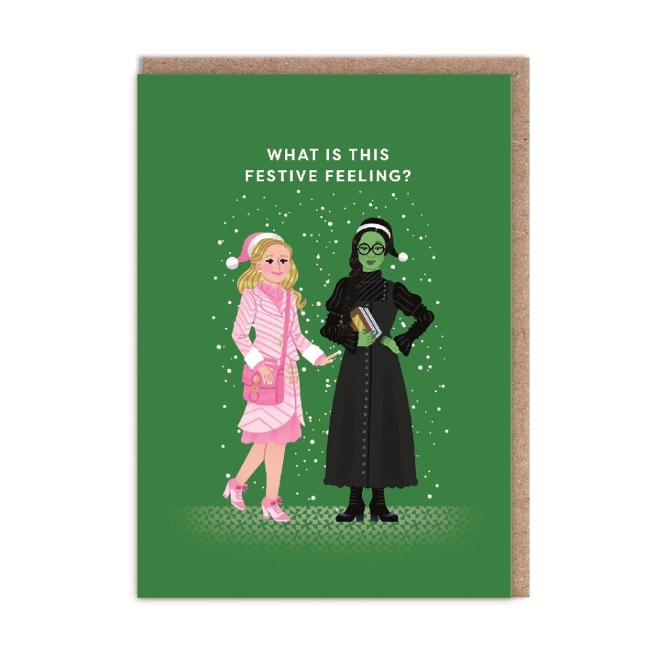 Wicked Single Christmas Card