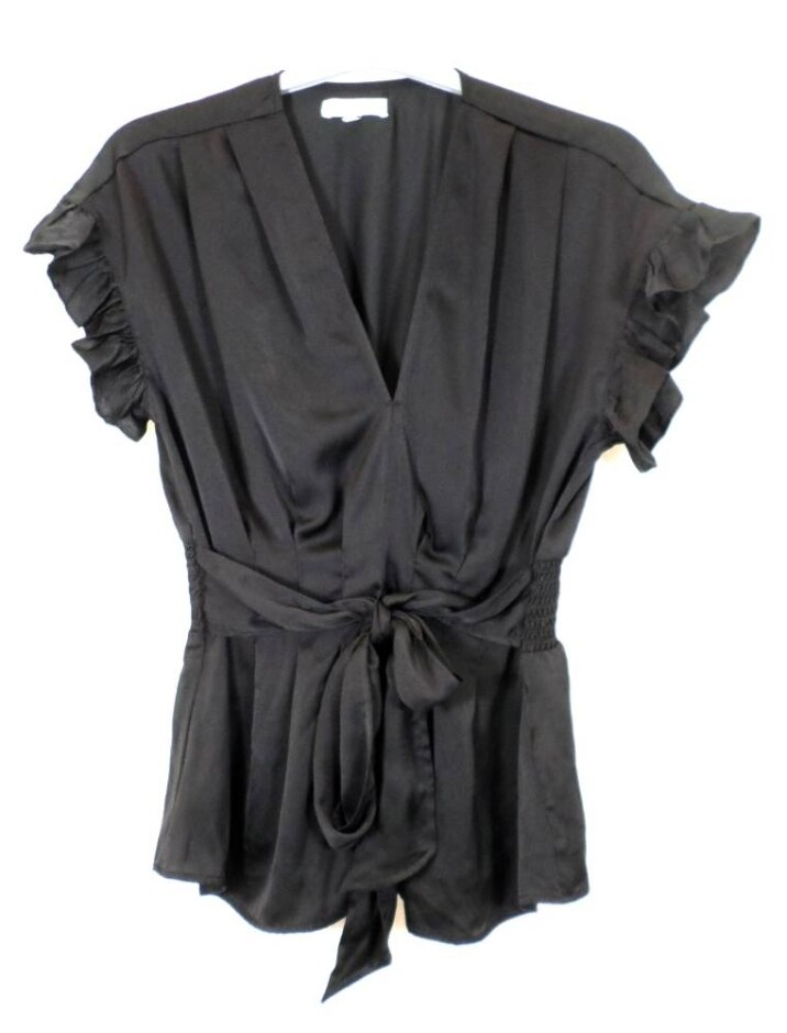 Max Studio Blouse Black Size: S