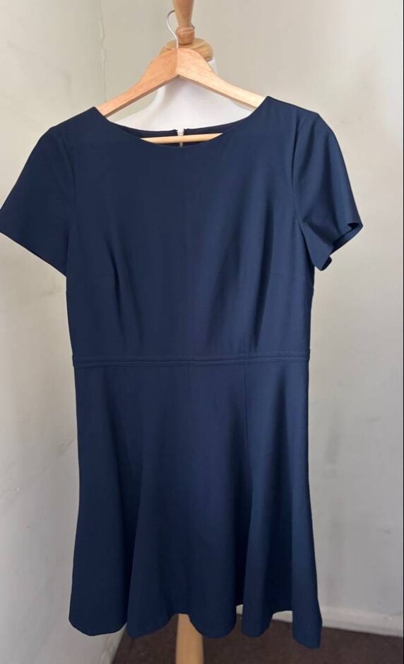 Ann Taylor Women  Dark Blue Dress Dark Blue Size: S