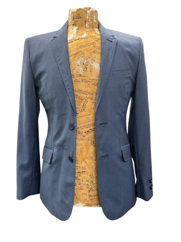 Ted Baker Single Breasted Blazer Blue Size: 36" Chest