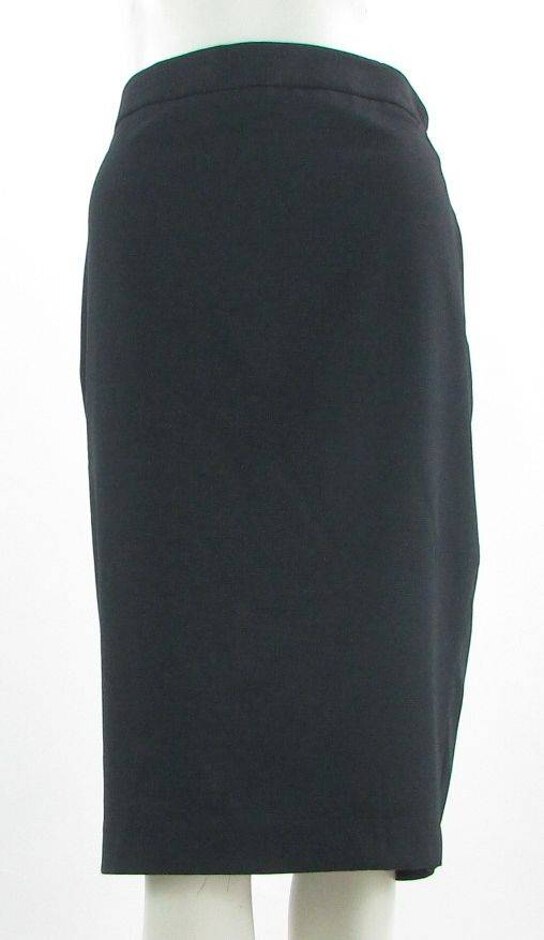 Bnwt Next Tailoring Knee-length Straight Skirt Ink Black Size: 20