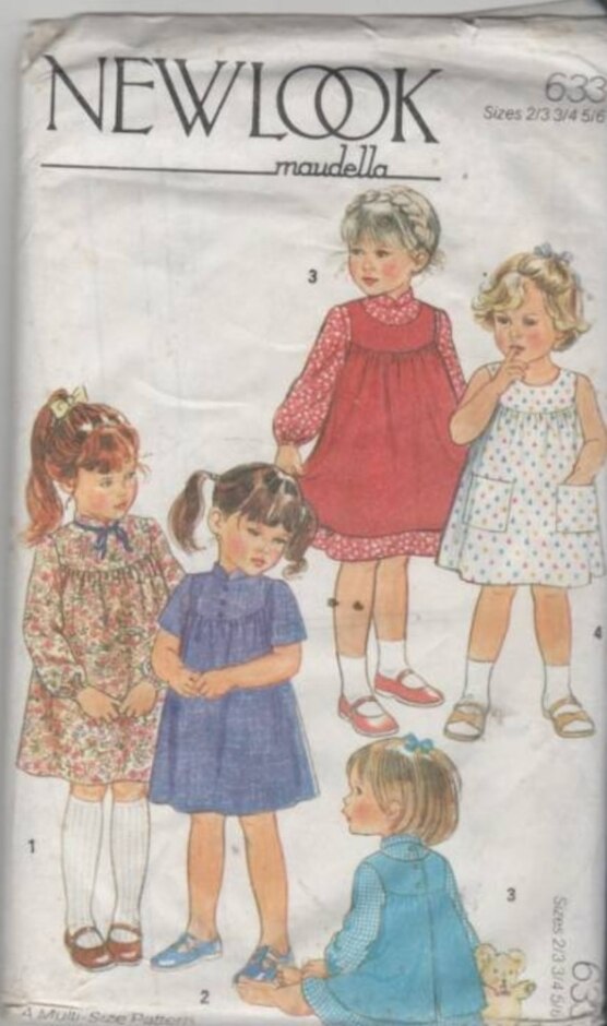 Sewing Pattern - Girls' Dresses