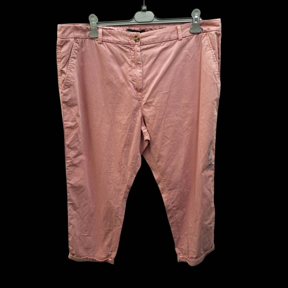 M&s Marks & Spencer Chinos Pink Size: 20