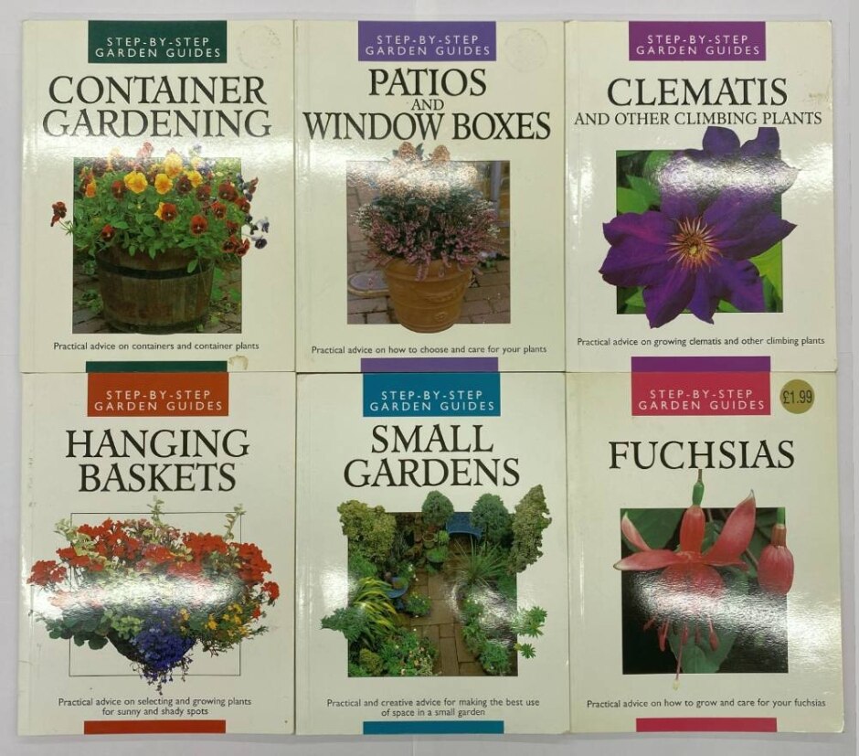 Collection Of 6 Step-by-step Garden Guides