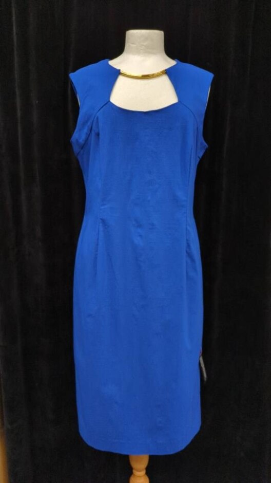 Roman Originals A-line Dress Blue Size: 16