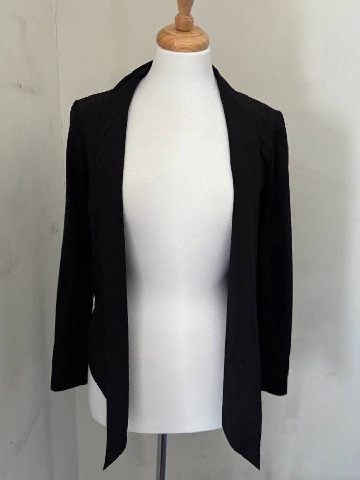 Giordano Women Light Black Jacket Black Size: Xs